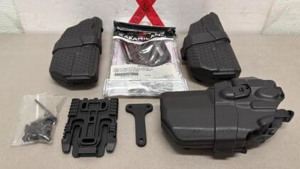 Safariland 7390-8327 ALS Duty Holster & 6070CUBL-2 UBL Adapter for Glock 17/22/47, Basketweave +