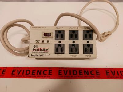 Tripp Lite Isobar Ultra 6 Surge Protector, 6 Outlets, 330 Joules, 3 Isolated Banks, GEU3BC