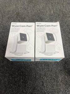 Wyze Cam Pan v3 1080p Smart Security Camera, 360&deg; Pan, 180&deg; Tilt, IP65, 2-Pack, Color Night Vision