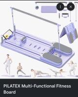 PILATEX Multi-Functional Fitness Board With Resistance Bands And Digital Counter
