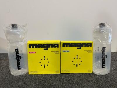 Magna Magnesium Electrolyte Kit: 2 Bottles, 28-Serving Apple Juice & Variety Packs