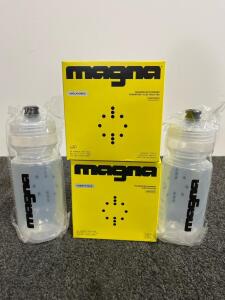 Magna Electrolyte Supplement Bundle, Variety & Unflavored, 58 Servings, 2 BPA-Free Water Bottles