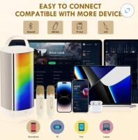 Large Washable Non-Slip Area Rug, D31-T Bluetooth Karaoke Set With Dual Wireless Mics, Woven Tray - 15