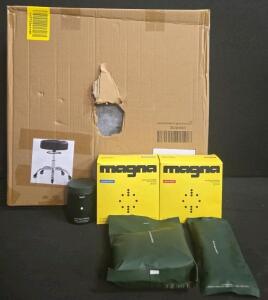 Magna Electrolyte Powder Variety Bundle, Seed Symbiotic Capsules, Adjustable Rolling Stool