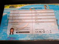 SZQ H2 Robotic Pool Cleaner - 25.2V, 5200mAh, 2hr Runtime, 4L Basket, Wall Climb, Smart Navigation, New In Box - 3