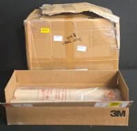 3M 05916 Welding And Spark Deflection Paper Rolls, 36 in x 150 ft, 2 Rolls, Open Box, Shop Stool