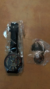 NEW Wristwatch - NEW Glass Pendant