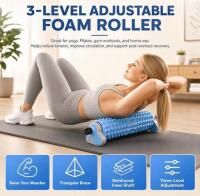 Portable Sauna Steamer + 3-Level Adjustable Foam Roller Set - 6