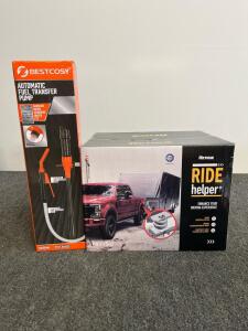 BESTCOSY Automatic Fuel Transfer Pump & RETRUE RideHelper Air Suspension Kit for Ford F-150
