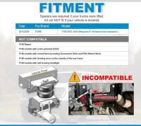 BESTCOSY Automatic Fuel Transfer Pump & RETRUE RideHelper Air Suspension Kit for Ford F-150 - 10