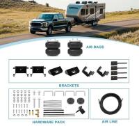 BESTCOSY Automatic Fuel Transfer Pump & RETRUE RideHelper Air Suspension Kit for Ford F-150 - 14