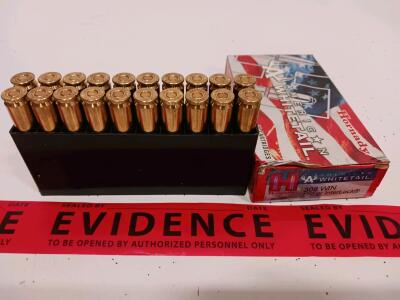 Hornady American Whitetail .308 WIN 150 gr InterLock&reg; Ammunition, 20 Rounds