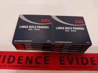 CCI Large Rifle Primers No. 200, 800 Count, Model 0011, Sealed Boxes - 2