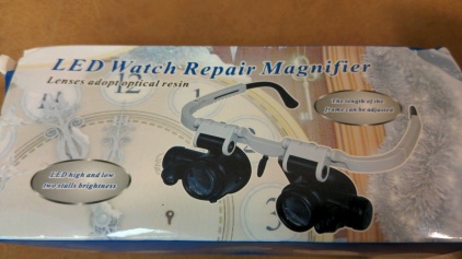 NEW LED Watch Repair Magnifier