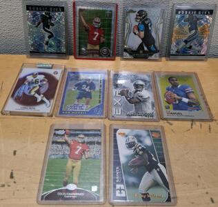 NFL Football Trading Card Lot Featuring Kaepernick, Bortles & More