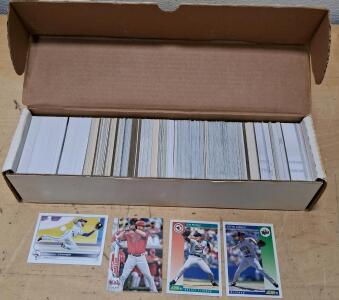 Baseball Card Lot - 600+ Topps & Score, 1992-2020s, Major League Teams, Boxed