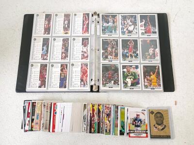 Sports Trading Card Collection with 1992 Classic NBA Draft and 2006 Gold Reggie Bush Card