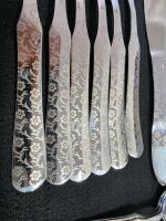 28-Piece Floral Pattern Flatware Set with Original Box - 2