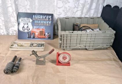 (2) Exhaust Pipe Expander Tools, (1) Hold Down Toggle Clamp, (1) Magnetic Angle Indicator & More