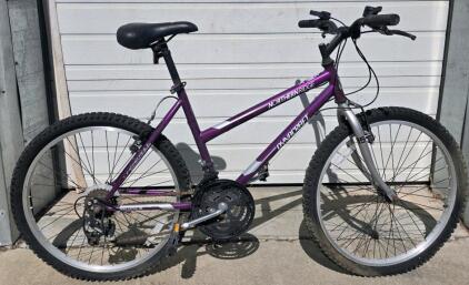 Dynacraft Northern Ridge Mountain Bike, 26" Wheels, 18-Speed, Steel Frame, Purple