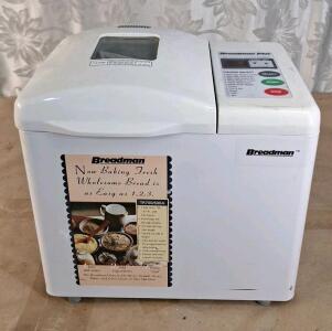 (1) Breadman Plus Automatic Bread Maker