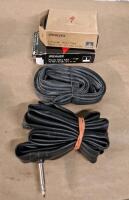 (2) Bicycle Lights, (1) Hand Air Pump, (7) Assorted Innertubes & Assorted Patch Kits - 5