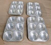Lot Of Assorted Baking Sheets, Cake Pans, Muffin Pans & Cooling Racks - 4