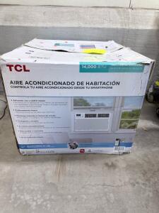 TCL 14,000 BTU Smart Window Air Conditioner, Model W14W9E2-3, WiFi Enabled, 700 sq. ft. Coverage