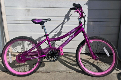 Kent 2 Cool Freestyle BMX Bike, 20" Wheels, Metallic Purple, Single Speed, Caliper Brakes