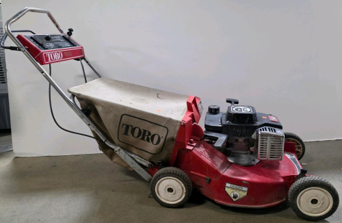 Toro Walk-Behind Gas Lawn Mower, OHV GTS Engine, 21" Cut, Deluxe Pow-R Drive, Rear Bagger