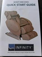 Infinity Series Massage Chair (Can't Test, Not Assembled)