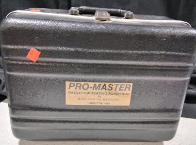 PRO-MASTER Backflow Testing Equipment Kit | Astra Industrial Services | 3-Gauge Standard Case