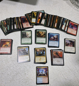 Magic: The Gathering Bulk Lot - 100+ Cards, Mixed Sets, Mostly Uncommon & Commons, English