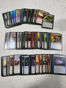 Magic: The Gathering Card Lot &ndash; 100 Cards, Various Sets, Includes Foils and Rares