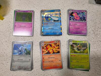 Pok&eacute;mon TCG Lot: 30&ndash;50 Cards, Includes Holo Primarina, Slowbro, Centiskorch, Ninjask, Marshadow, Skarmory
