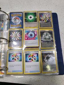 Pok&eacute;mon TCG Binder Lot, 50+ Cards, Psychic, Fighting, Energy & Trainer, NM-LP, English