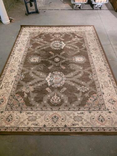 Home Dynamix Sapphire 500 Area Rug 7'8" x 10'4", Brown, Machine-Woven, Polypropylene, Turkey