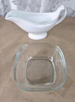 (3) Casserole Dishes & Assorted Kitchenware - 5