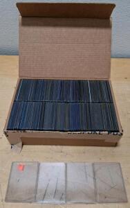 Bulk Lot of 500 Trading Card Sleeves, Boxed