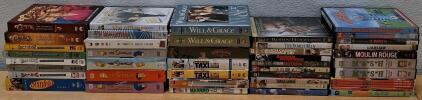 Large Lot TV Series & Movie DVD Sets: The Office, Simpsons, Scrubs, Seinfeld, MASH, More