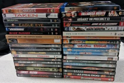 Large Movie Collection: 40+ DVD & Blu-ray Action, Comedy, Thriller & Drama Lot - Blade Runner, Avengers
