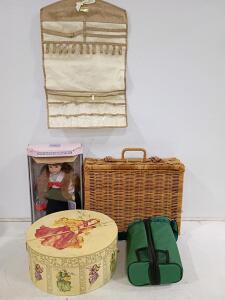Collectible Memories Porcelain Doll "Rachel" &ndash; 16" Limited Edition with Sailor Outfit