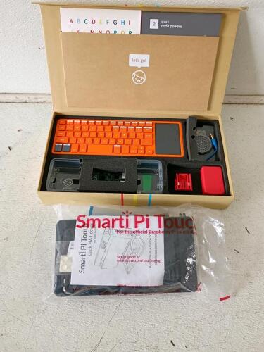 Kano Computer Kit (Model 1000K-02) with SmartiPi Touch Case &ndash; Raspberry Pi 3-Based DIY Computer