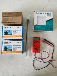 Retevis & Baofeng VHF/UHF FM Handheld Transceivers, Long Range, 5W, Dual Band, Accessories Included