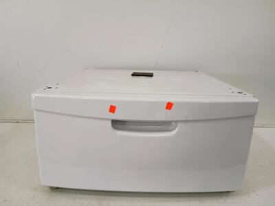 Samsung WE357A7W/XAA 27" Laundry Pedestal Storage Drawer, White, For Samsung Front-Load Washers
