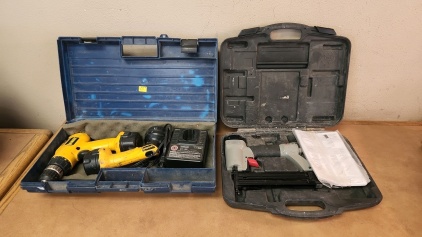 Dewalt Drill & Porter Cable Nailer