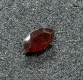Marquise Garnet Gemstone, 0.7 ct, Deep Red, 8x4 mm, Loose Stone