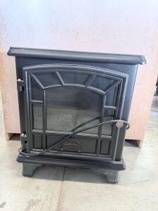 Cabela&rsquo;s Electric Fireplace Stove, Black, 4,600 BTU, Heats up to 400 Sq Ft, 20"x11"x23"