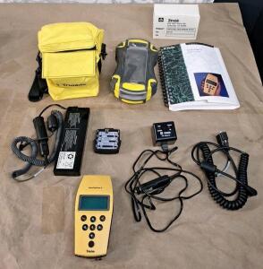 (1) Trimble GeoExplorer II GPS Data Collector & Mapping System W/ Operations Manual, Otter Box, Carry Pouch & Assorted Accessories