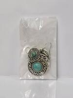 (5) Assorted Turquoise Dangling Earrings - 6